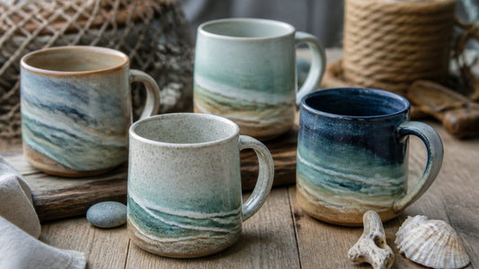 Artistic Mugs for Beach Lovers: Coastal Ceramic Picks